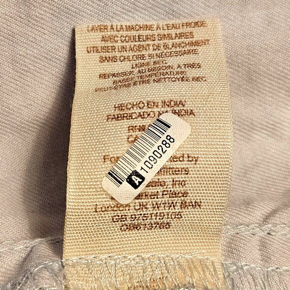 Free People Fleur Du Jour Dress White Floral Embroidery M – Boho, Festival, Folk - Picture 9 of 12